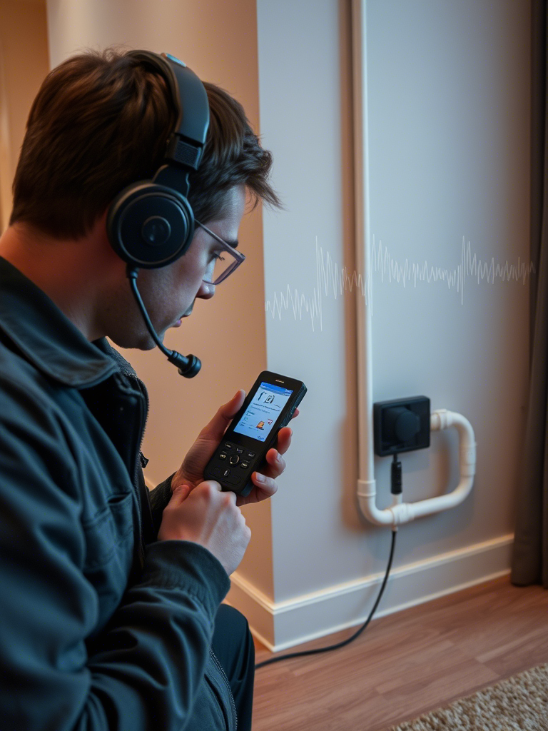 Recherche fuite écoute électro-acoustique Rodez